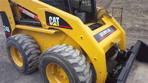 cat 246 skid steer engine|cat 246 hydraulic skid steer.